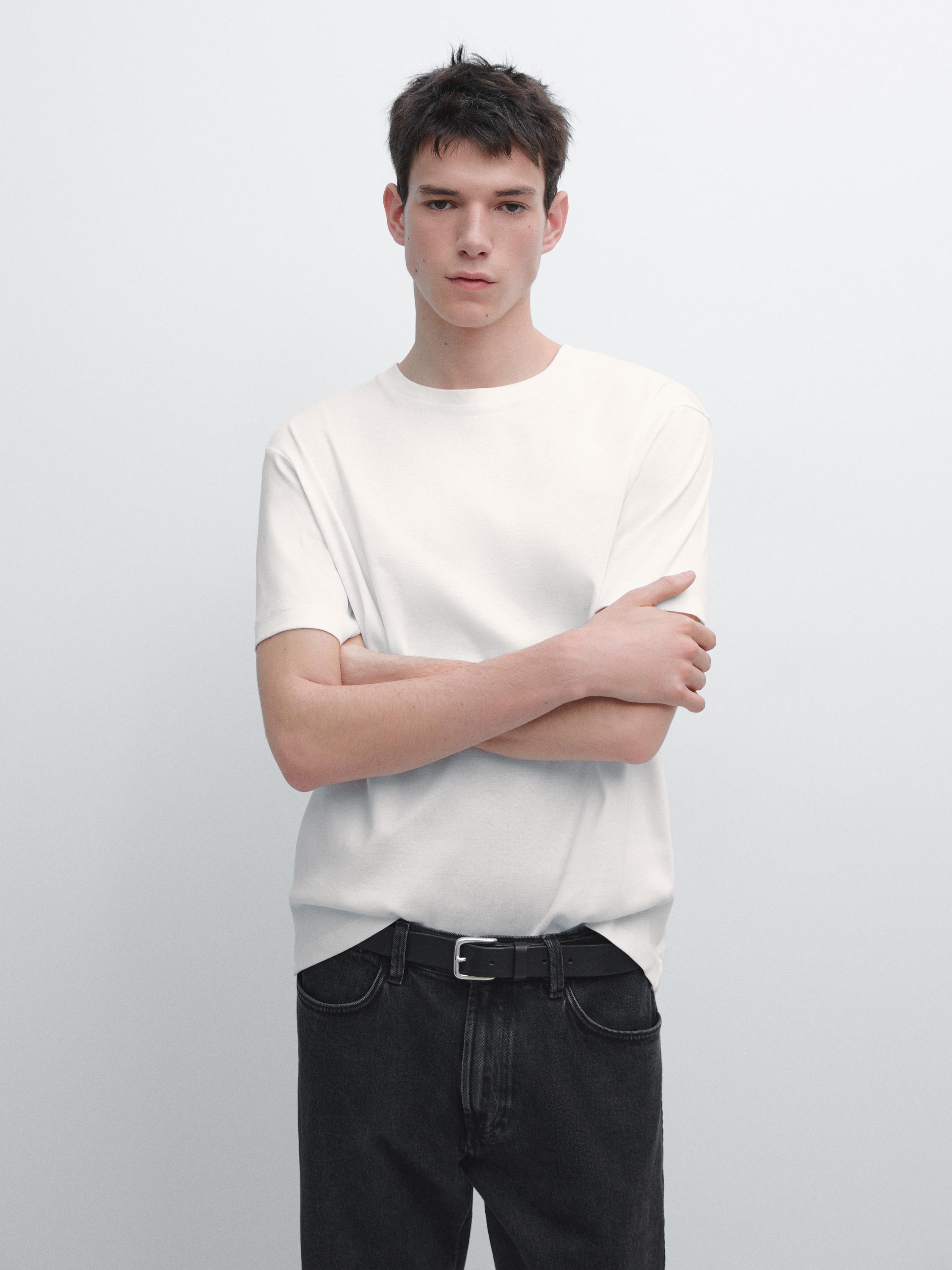 T-shirt 100 % coton mercerisé